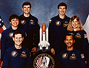 portrait of mixed Shuttle crew, (STS-47) 